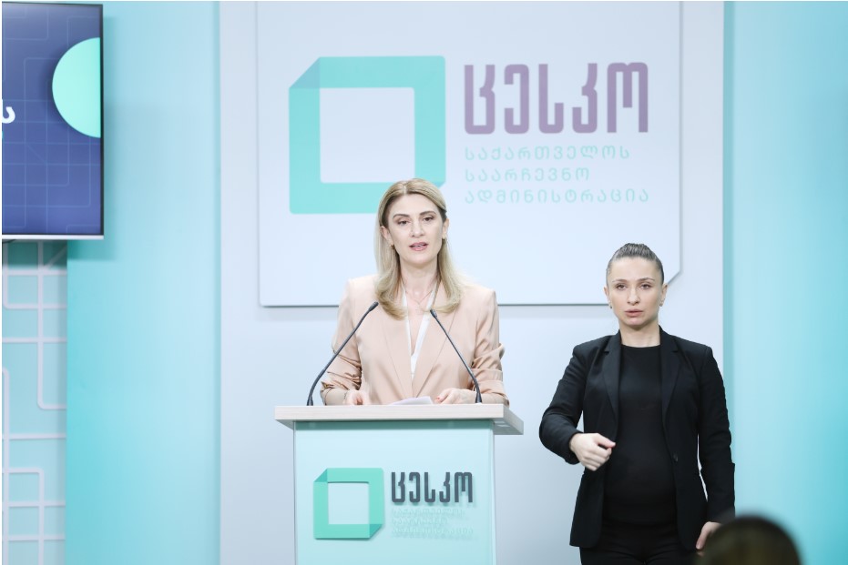 ხმის მიცემის პროცესი მშვიდ ვითარებაში მიმდინარეობს – ცესკო