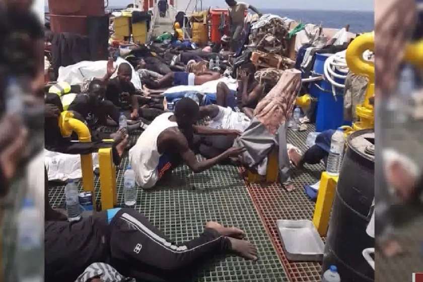 ქართველმა მეზღვაურებმა 5-ბალიანი შტორმის დროს 52 ადამიანი გადაარჩინეს