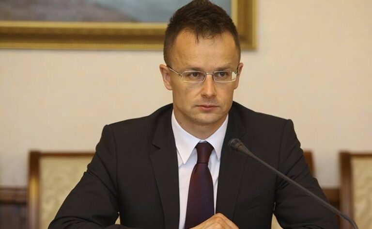 "ევროკავშირმა უნდა შეწყვიტოს რუსეთის წინააღმდეგ სანქციების მე-8 პაკეტის ხსენება"-უნგრეთის საგარეო საქმეთა მინისტრი