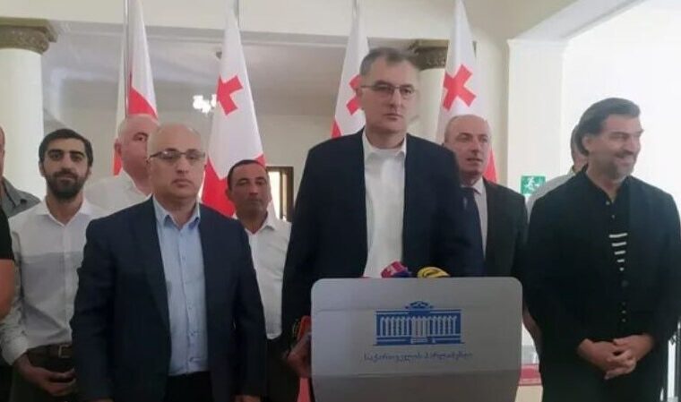 "ქალბატონი ფარკასი და უკრაინელი მაღალჩინოსნები საქართველოს ომისკენ საჯაროდ როდესაც უბიძგებენ, ვფიქრობთ, ხელისუფლებას ამ მოწოდებებზე საჯარო პასუხის გაცემაც მოუწევს"- მოძრაობა "ხალხის ძალა"