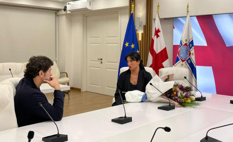 "ვერც ერთი სიტყვა ვერ გამოხატავს მადლიერებას, რაც თქვენ მიმართ მაქვს"- კახა კალაძე მეგი ბანცაძეს შეხვდა