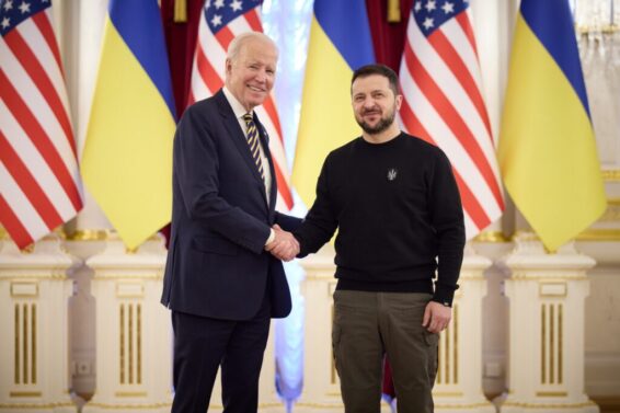 "ერთი წლის შემდეგ კიევი დგას, უკრაინა დგას, დემოკრატია დგას"-ჯო ბაიდენი