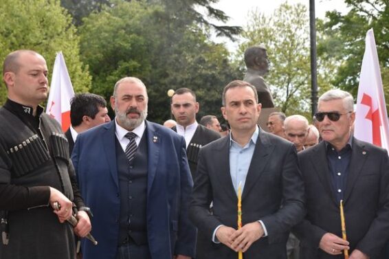 ზუგდიდში ეროვნული გმირის, მამია ალასანიას ბიუსტი გაიხსნა