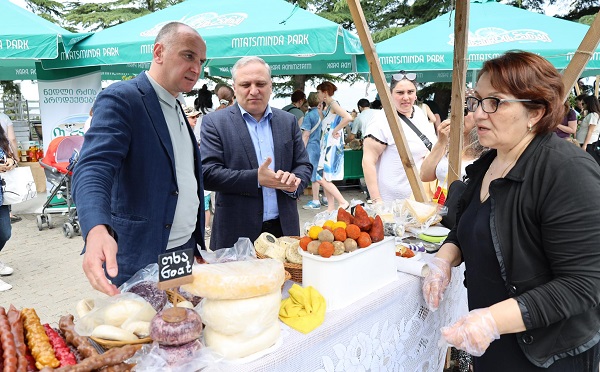 მთაწმინდის პარკში ყველის ფესტივალი ჩატარდა