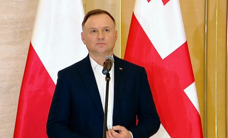 "ევროპისთვის მნიშვნელოვანია, რომ რუსეთმა ვეღარავის შეუტიოს" – ანჯეი დუდა