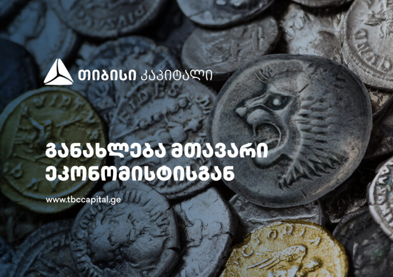 თიბისი კაპიტალის ყოველკვირეული განახლება მთავარი ეკონომისტისგან – სებ-ის რეზერვები ისევ რეკორდულად მაღალ დონეზეა