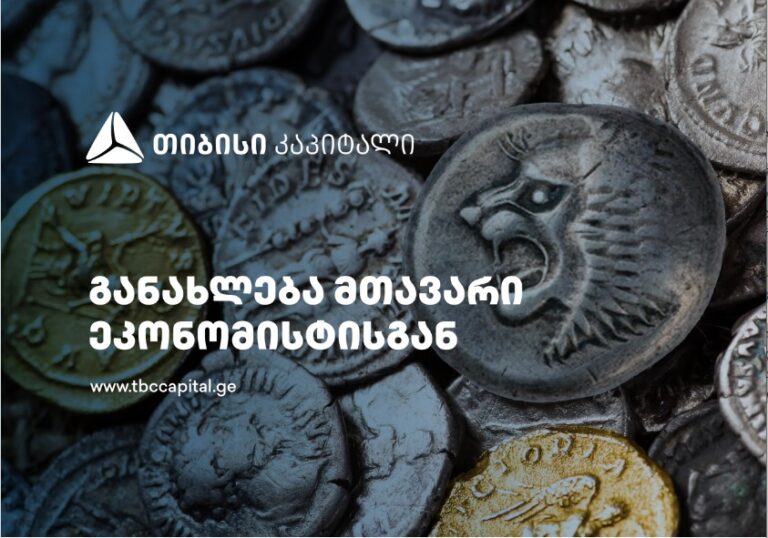 თიბისი კაპიტალის ყოველკვირეული განახლება მთავარი ეკონომისტისგან – ლარი თავის გრძელვადიან ტენდენციასთან ახლოსაა