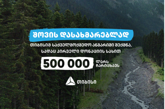 „თიბისიმ“ რაჭაში სტიქიით დაზარალებულთა დახმარების ფონდი შექმნა, რომელშიც ნახევარ მილიონ ლარს შეიტანს