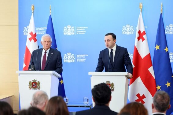"არასოდეს არ თქვათ, რომ ევროკავშირი მიატოვებს საქართველოს, ეს პოზიცია ჩემთვის მიუღებელია" – ჯოზეფ ბორელი