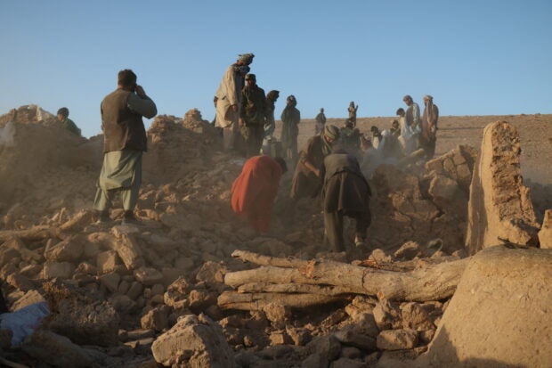 ავღანეთში მიწისძვრის შედეგად 2400-ზე მეტი ადამიანი დაიღუპა