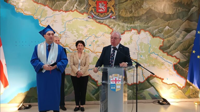 მედლით "სოხუმელი" ჯილდოვდება გიორგი ჯანჯღავა საქართველოს საგანგებო და სრულუფლებიანი ელჩი თურქეთის რესპუბლიკაში