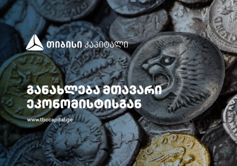 თიბისი კაპიტალმა ყოველთვიური მაკროეკონომიკური მიმოხილვა გამოაქვეყნა