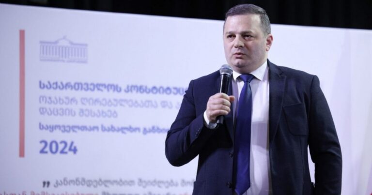 "ოჯახურ ღირებულებებთან მიმართებით ოცნების სულისკვეთებას ვიზიარებ" – გახარიას პარტიის წევრი