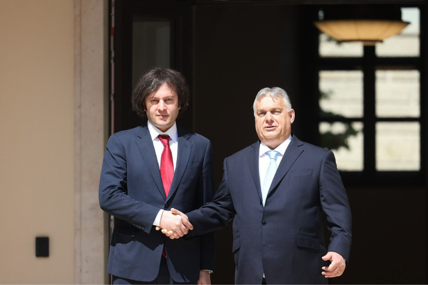 პრემიერ-მინისტრი ირაკლი კობახიძე უნგრეთის პრემიერ-მინისტრ ვიქტორ ორბანს შეხვდა
