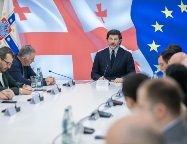 ქვეყანაში არსებულ პოლარიზაციას უცხოელი პოლიტიკოსები ხელს უწყობენ – ამის საუკეთესო მაგალითი იყო აქციაზე მისვლა – კახა კალაძე