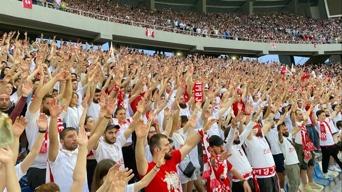 ქართველი ქომაგები გერმანიაში რჩებიან და 26 ივნისის შეხვედრას ელოდებიან