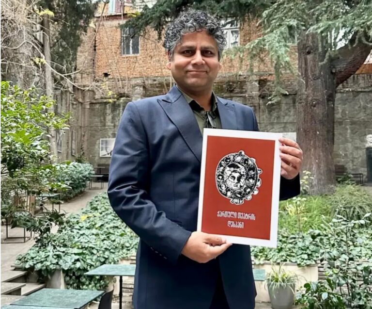 "გაიცანით პენჯაბელი დარპან პრაშერი, რომელსაც დიდი წვლილი შეაქვს ინდოეთ-საქართველოს კულტურულ კავშირების განმტკიცებაში"-The Indian Times