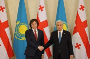 პრემიერი და ყაზახეთის პრეზიდენტი