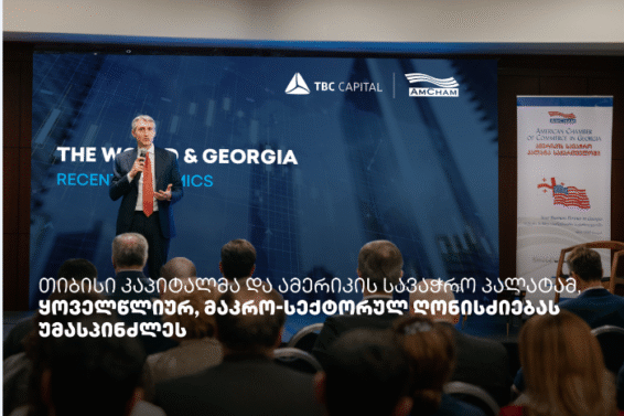 თიბისი კაპიტალმა და ამერიკის სავაჭრო პალატამ მაკრო-სექტორულ ღონისძიებას უმასპინძლეს
