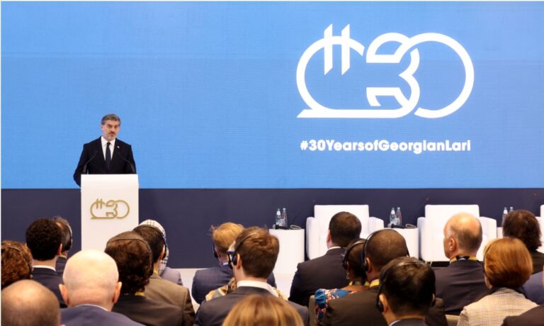 "საქართველოს ეროვნული ვალუტა – ლარი წარმოადგენს ჩვენი ქვეყნის ეკონომიკური და სოციალური სტაბილურობის მტკიცე საყრდენს!" -მიხეილ ყაველაშვილი
