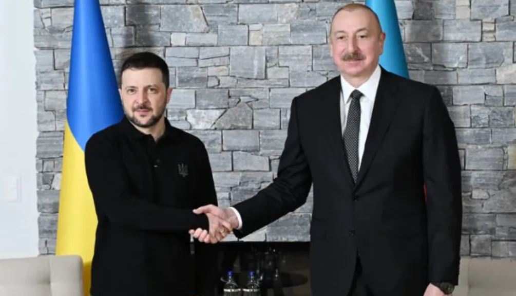 ვოლოდიმირ ზელენსკიმ და ილჰამ ალიევმა სატელეფონო საუბარი გამართეს
