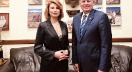 თამარ ტალიაშვილი აშშ-ის სენატორ სტივ დეინს შეხვდა