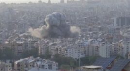 ისრაელმა ქალაქ ღაზაზე საჰაერო იერიში მიიტანა