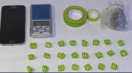 პოლიციამ ნარკოდანაშაულის ბრალდებით ბათუმში ორი პირი დააკავა, ამოღებულია  განსაკუთრებით დიდი ოდენობით ნარკოტიკი