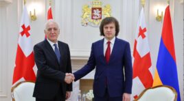 ირაკლი კობახიძე სომხეთის პრეზიდენტს შეხვდა