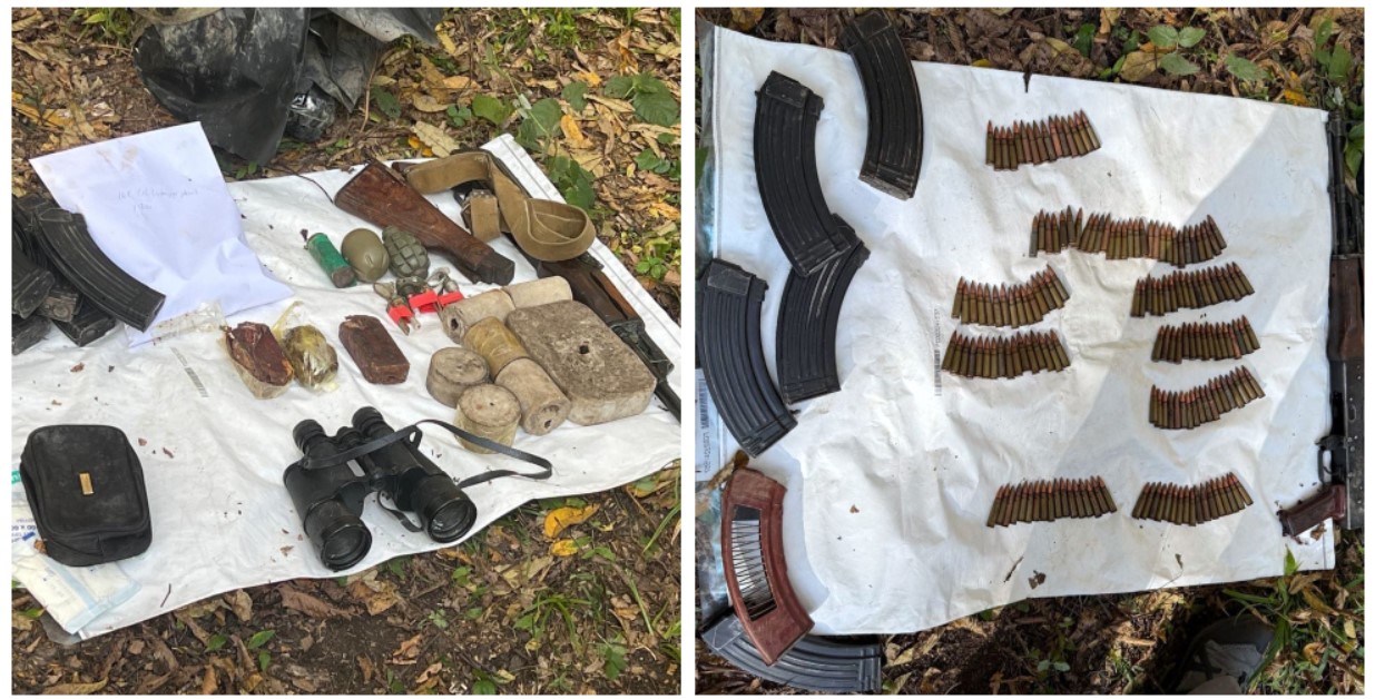 სუს-მა იარაღის სამალავი აღმოაჩინა