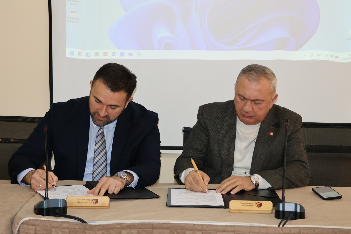 ცესკოსა და აკაკი წერეთლის სახელმწიფო უნივერსიტეტს შორის ურთიერთთანამშრომლობის მემორანდუმი გაფორმდა