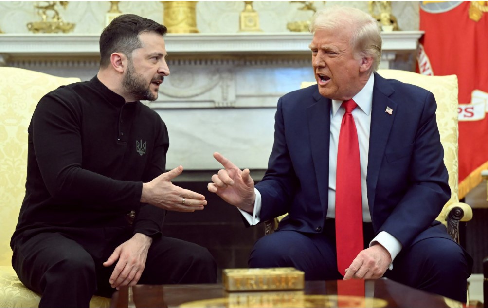 “დონალდ ტრამპი: “ზელენსკი სამშვიდობო გეგმას უნდა დათანხმდეს – იმიტომ, რომ უკრაინა ომს აგებს”-The Daily Telegraph