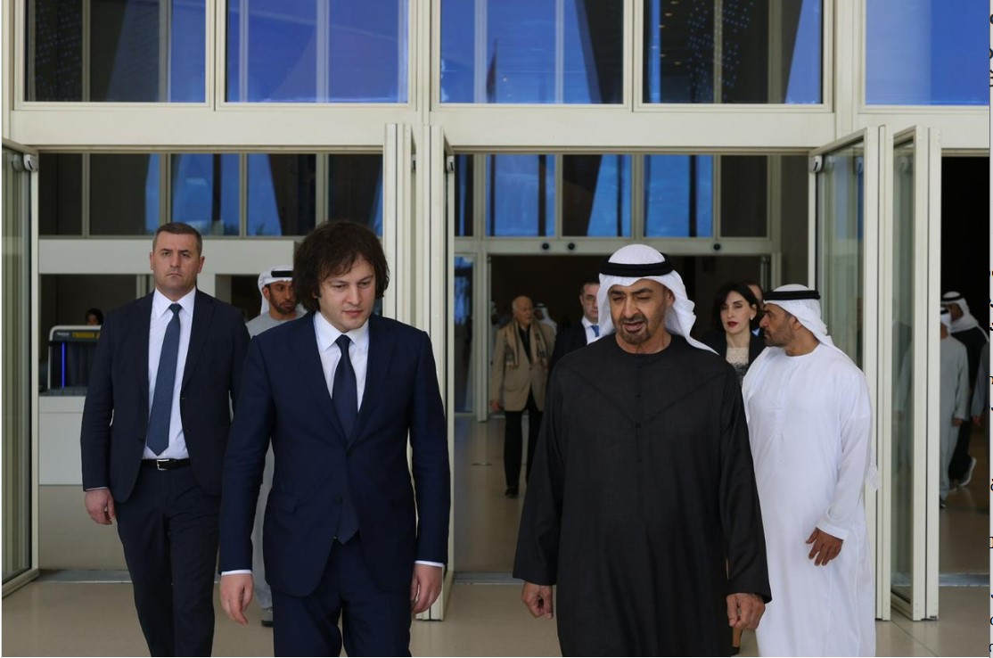 არაბთა გაერთიანებული საამიროების პრეზიდენტთან განვიხილეთ პარტნიორობის შემდგომი გაძლიერება, განსაკუთრებული აქცენტები გაკეთდა სტრატეგიულ თანამშრომლობაზე, ინვესტიციებზე-პრემიერი