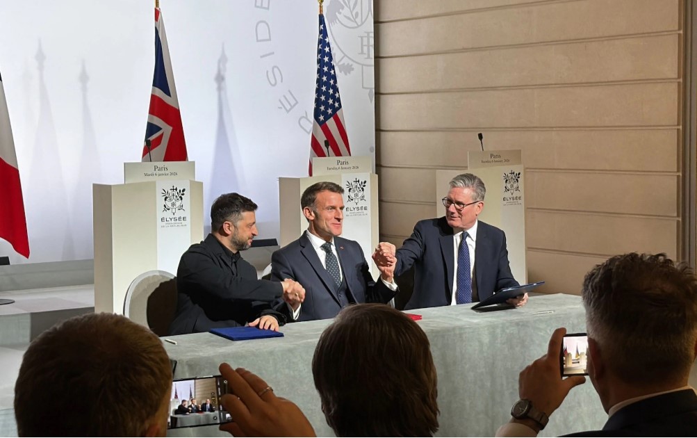 “უკრაინის უსაფრთხოების გარანტი – პარიზის დეკლარაცია – მხოლოდ “ქაღალდის ვეფხვია”, რომელშიც მნიშვნელოვანი დეტალები არ არის”-The Daily Telegraph