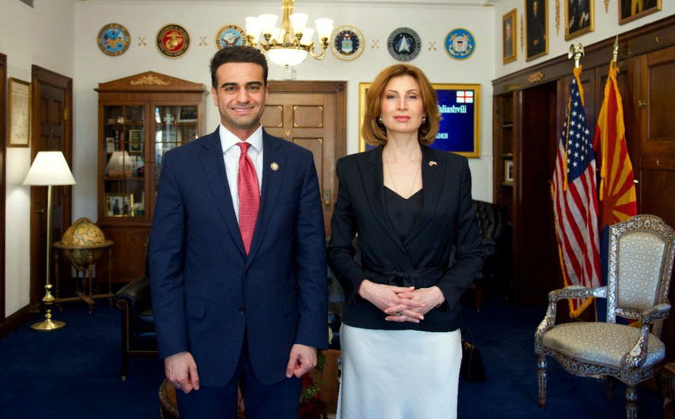 თამარ ტალიაშვილმა და კონგრესმენმა, აბრაჰამ ჰამადემ შეხვედრაზე ორმხრივი თანამშრომლობის განვითარებისა და ურთიერთობების განმტკიცების მნიშვნელობაზე ისაუბრეს