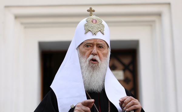 გარდაიცვალა უკრაინის მართლმადიდებელი ეკლესიის საპატიო პატრიარქი ფილარეტი