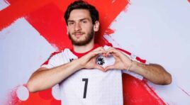 საქართველოს ეროვნული ნაკრების კაპიტანი ხვიჩა კვარაცხელია გახდა