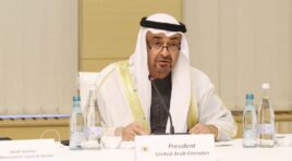 საქართველოს პრეზიდენტს, მეგობარ ქართველ ხალხს ვუცხადებთ გულწრფელ სამძიმარს და თანაგრძნობას მისი უწმინდესობის, ილია მეორის გარდაცვალების გამო-არაბთა გაერთიანებული საამიროების პრეზიდენტი