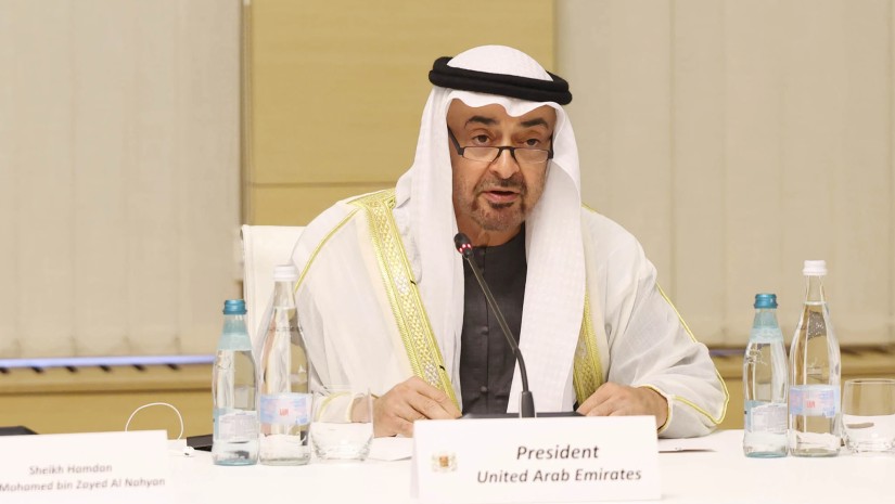 საქართველოს პრეზიდენტს, მეგობარ ქართველ ხალხს ვუცხადებთ გულწრფელ სამძიმარს და თანაგრძნობას მისი უწმინდესობის, ილია მეორის გარდაცვალების გამო-არაბთა გაერთიანებული საამიროების პრეზიდენტი