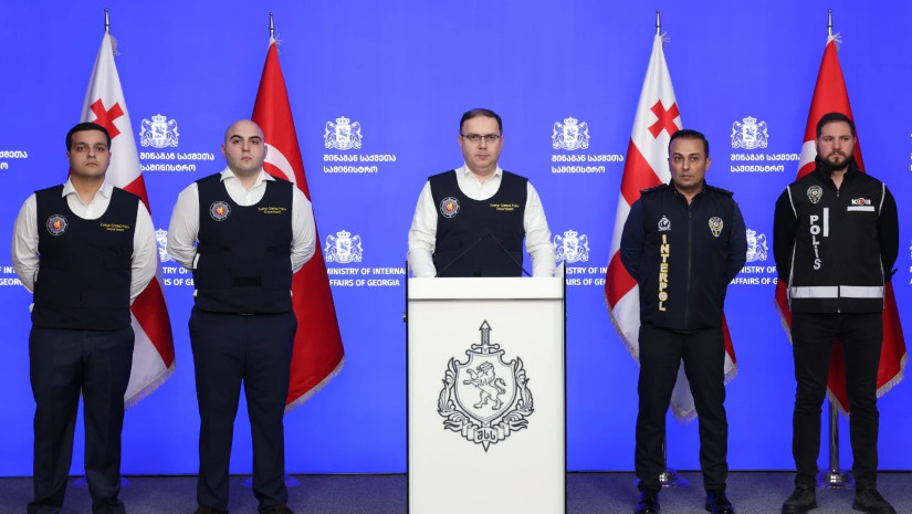 დაკავებულია თურქეთის 14 მოქალაქე, რომელთაგანაც 11 პირი ინტერპოლის წითელი ცირკულარების საფუძველზე იძებნებოდა- შსს