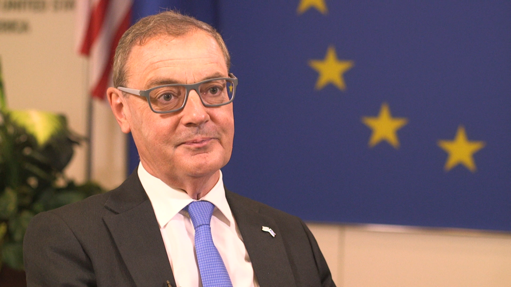 მივესალმები საქართველოს ხელისუფლების ვალდებულებას, რომ საქართველო არ დაუშვებს ევროკავშირის მიერ სანქცირებული გემების პორტებში შესვლას ან მომსახურების მიღებას -დევიდ ო’სალივანი