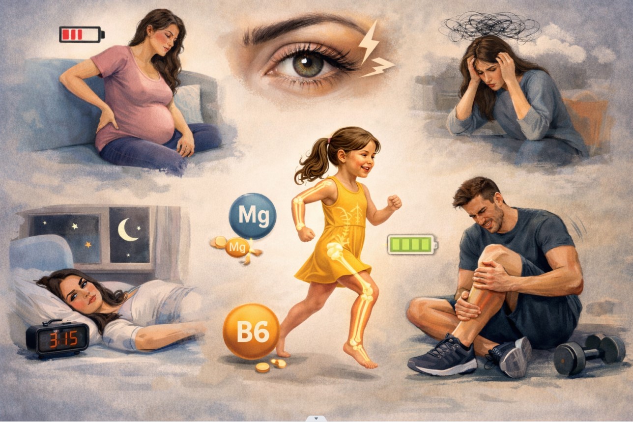 უენერგიობა, შფოთვა, ძილის პრობლემები, კუნთების სპაზმი და გაღიზიანებადობა – რა სიგნალებს გვიგზავნის ორგანიზმი?