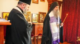 სერბეთის პატრიარქმა პორფირემ სრულიად საქართველოს კათოლიკოს-პატრიარქ ილია მეორის სულის მოსახსენიებლად პანაშვიდი გადაიხადა