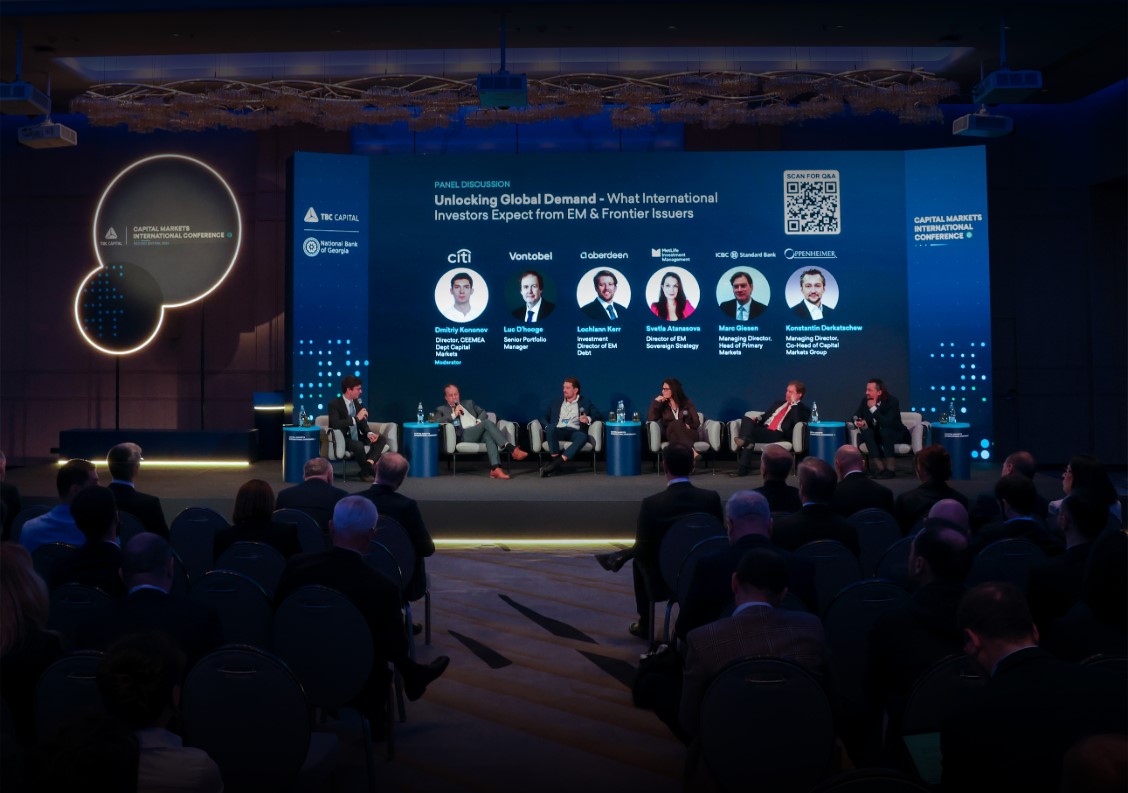 თიბისი კაპიტალის საერთაშორისო კონფერენციაში მსოფლიოს წამყვანმა ბანკებმა მიიღეს მონაწილეობა