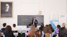 ცესკოს თავმჯდომარე თბილისის სახელმწიფო უნივერსიტეტის სტუდენტებსა და რექტორს შეხვდა