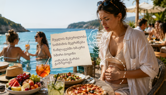 მუცლის შებერილობა და მეტეორიზმი – ზაფხულის უსიამოვნო თანამგზავრი. როგორ შევირგოთ ზაფხულის დასვენება დისკომფორტის გარეშე