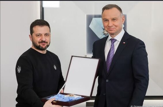 პოლონეთის პრეზიდენტმა მიიღო გადაწყვეტილება ვოლოდიმირ ზელენსკისთვის „თეთრი არწივის“ ორდენის ჩამორთმევის შესახებ