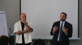საარჩევნო ადმინისტრაციის შეხვედრა ახალგაზრდებთან ბაკურიანში