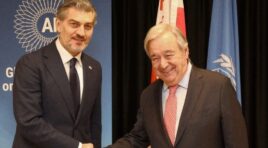 მიხეილ ყაველაშვილი ჟენევაში გაერო-ს გენერალურ მდივანს, ანტონიუ გუტერეშს შეხვდა