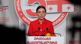 ანა წითლიძე ნიკა გვარამიას მიმართავს – ჩემო ნიკა, ტყუილად გგონია, რომ აქ ვინმე რამეს მოგითმენს, შენ ვინ უნდა იყიდო, უკვე ნაყიდი და გადმოფურთხებული ჰყავხარ ბიძინას